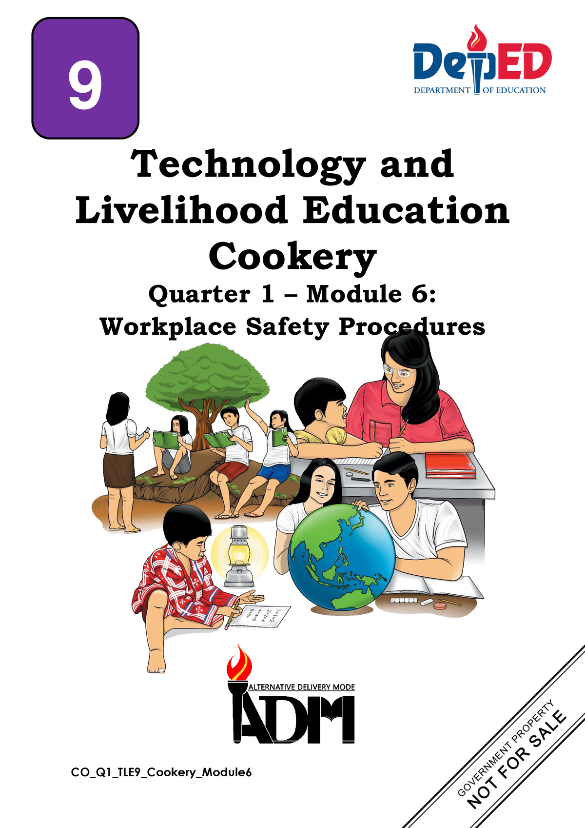 Tle9cookery Q1 M6 Workplacesafetyprocedures V2 - CO_Q1_TLE9_Cookery ...