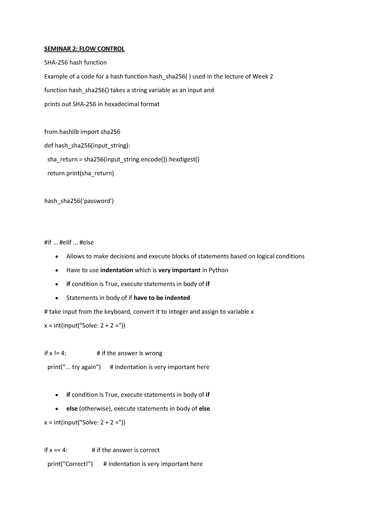 seminar-2-notes-seminar-2-flow-control-sha-256-hash-function-example