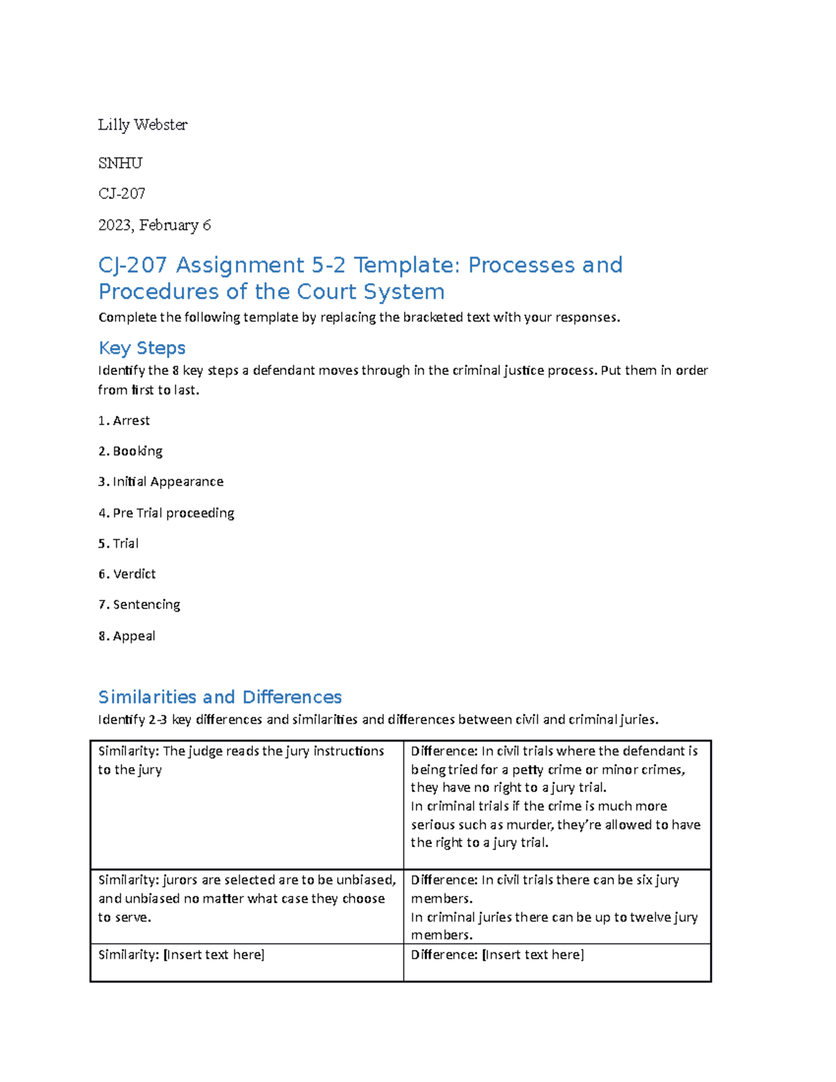 cj 207 module 5 assignment