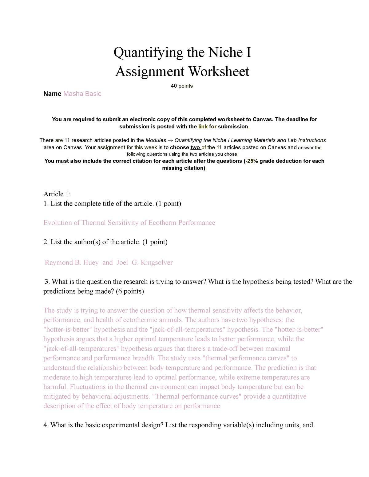 assignment worksheet 7