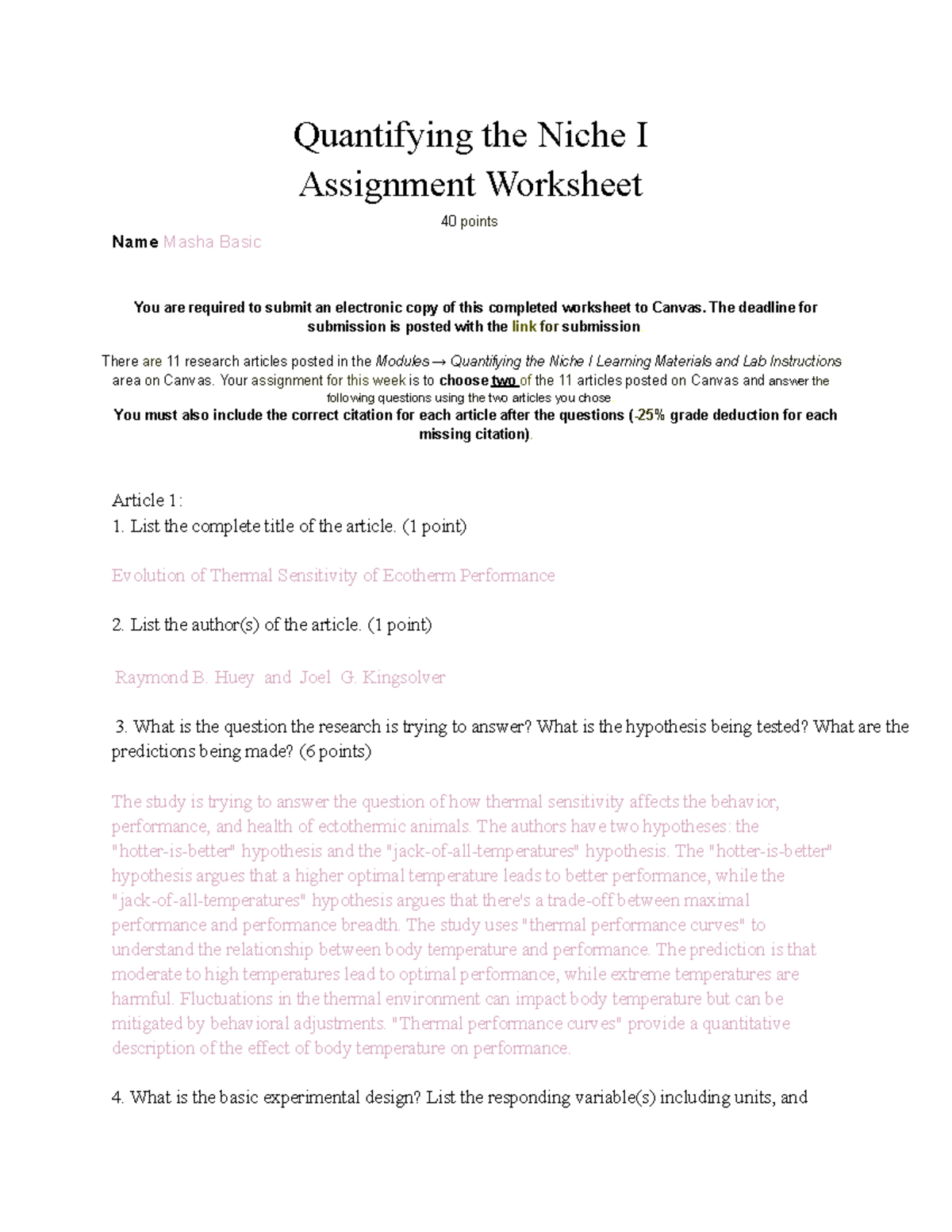 assignment worksheet 7