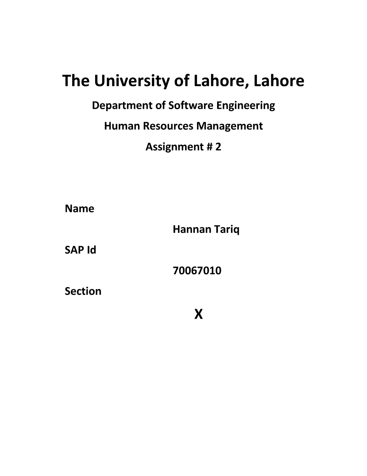 assignment work in lahore