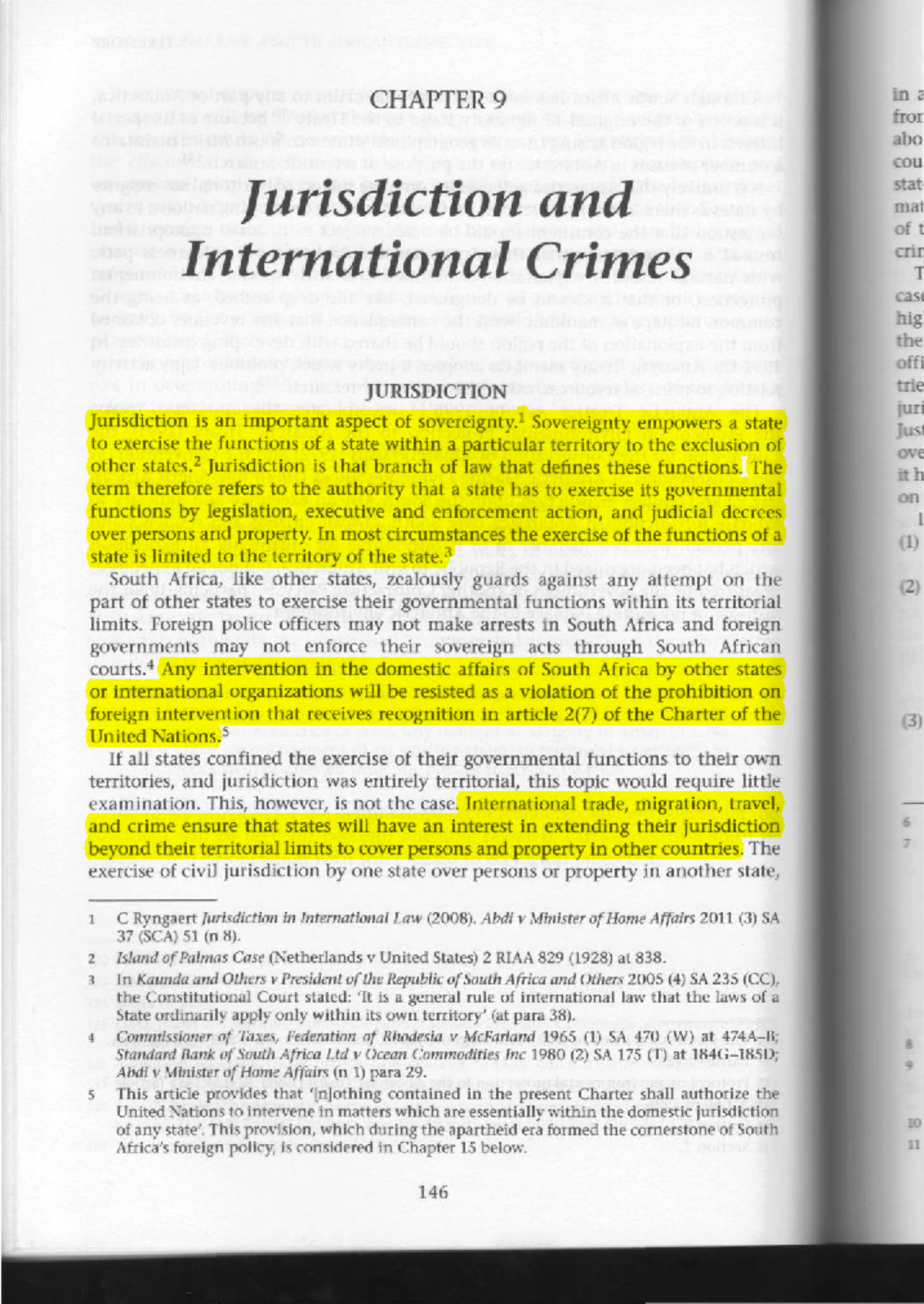 Chapter 9 Lcp4801 Textbook - CHAPTER 9 Jurisdiction And International ...