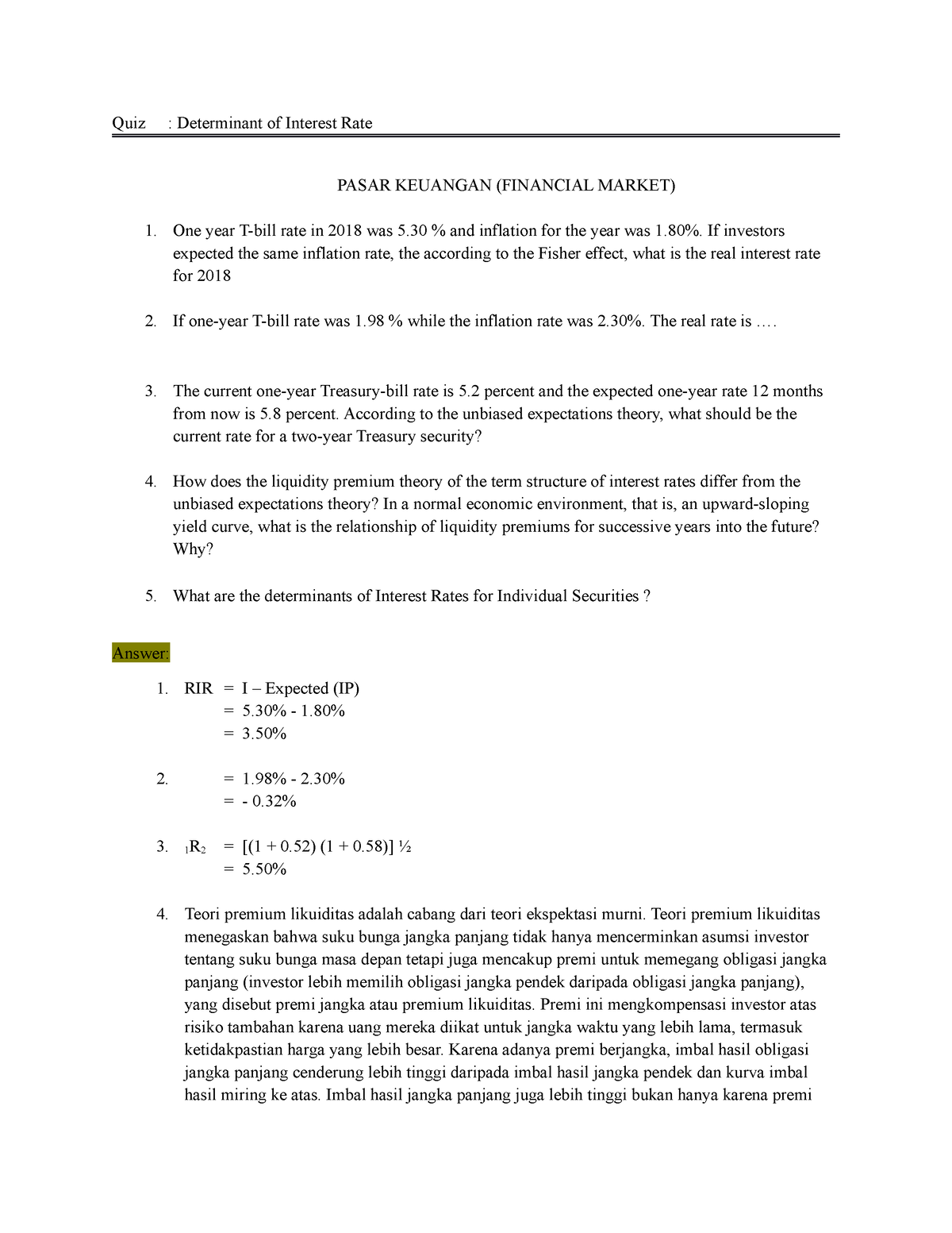 quiz-temu-4-determinant-of-interest-rate-quiz-determinant-of