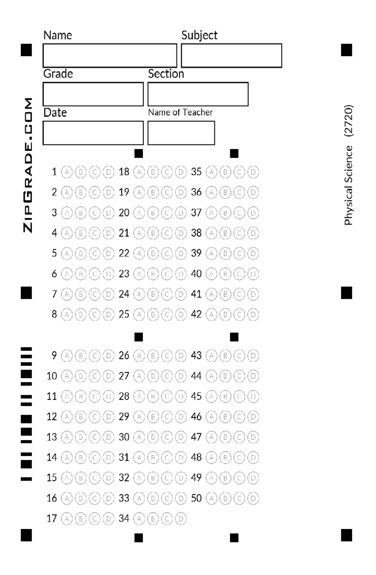 Zip Grade - N A - Social Science - Studocu