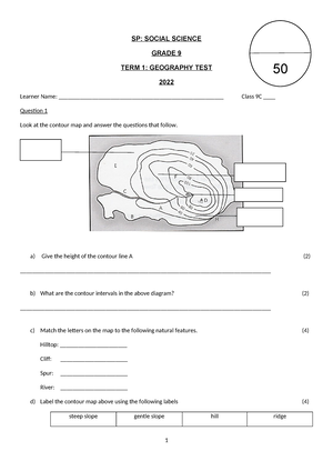 geography grade 12 research task march 2023