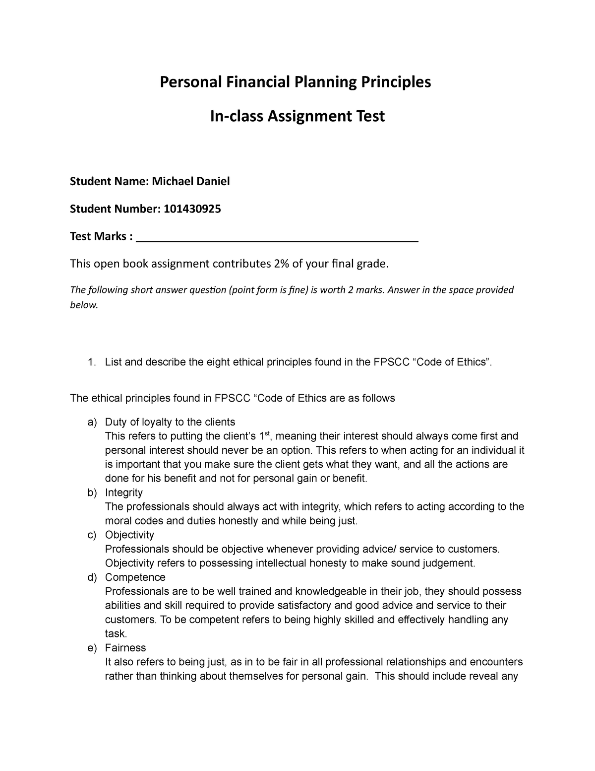 3 07 financial planning graded assignment