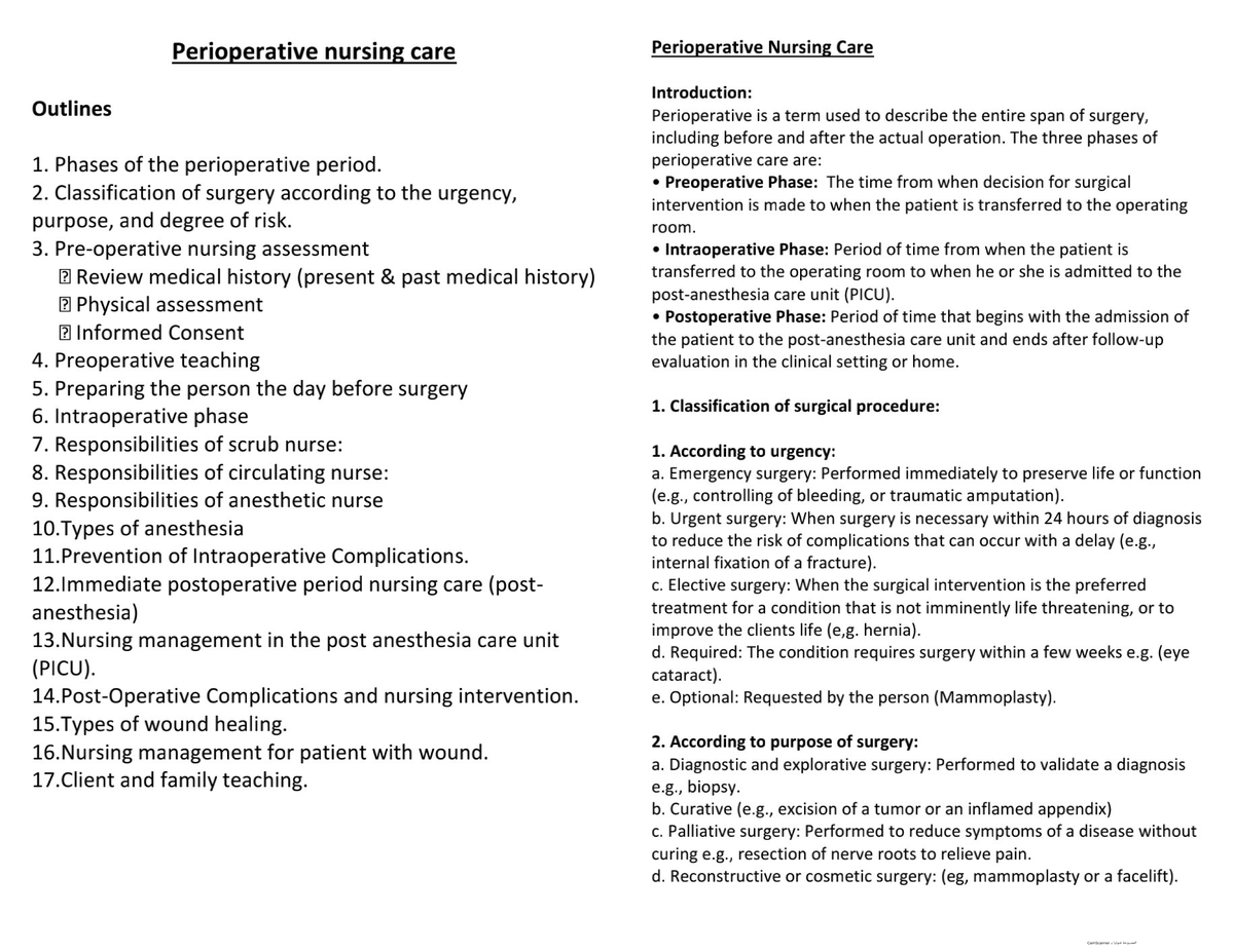 Medical Surgical 1 Book00 - Studocu