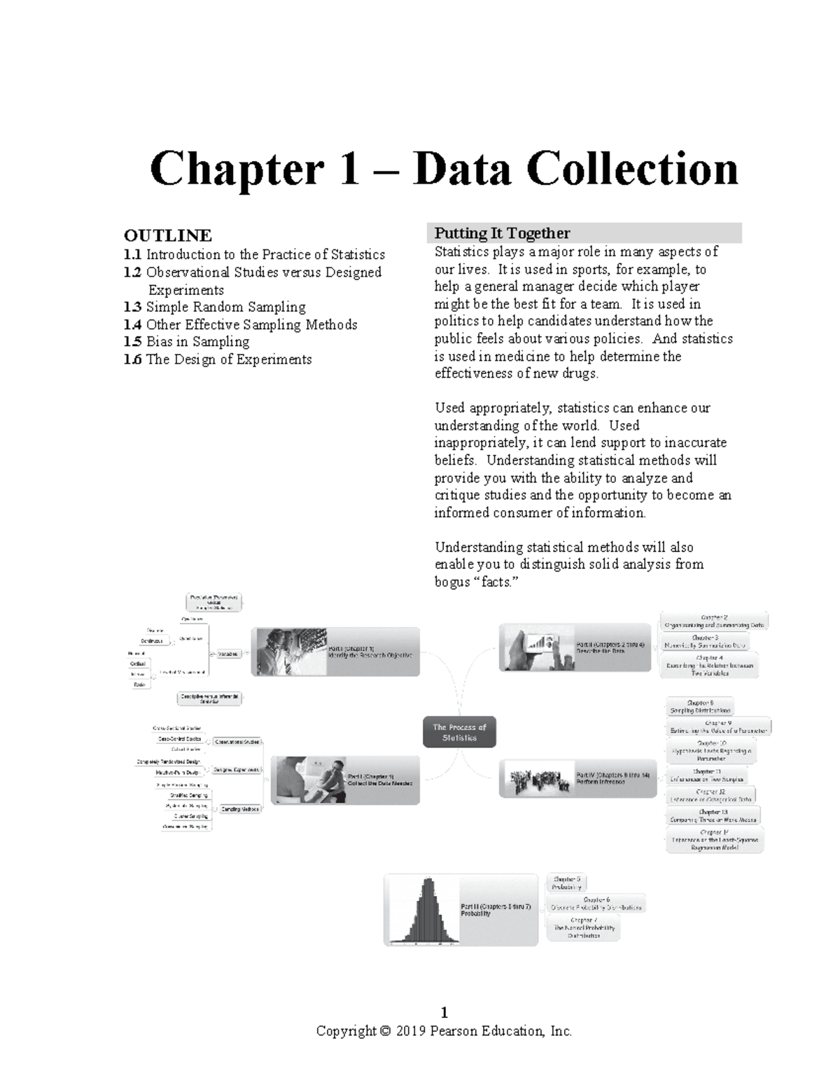 Chapter 1 work book updated - 1 Chapter 1 – Data Collection OUTLINE 1 ...