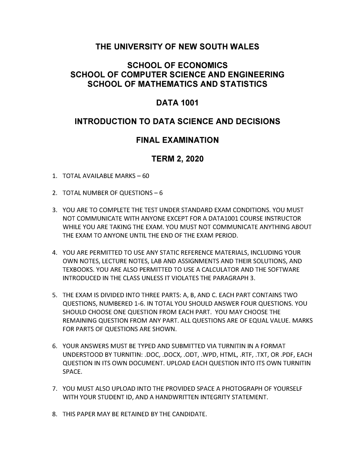 data1001-final-exam-2020t2-the-university-of-new-south-wales-school