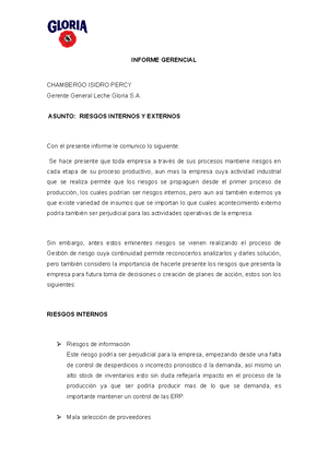 Componentes DEL Control Interno COSO ERM 2013 - COMPONENTES DEL CONTROL ...