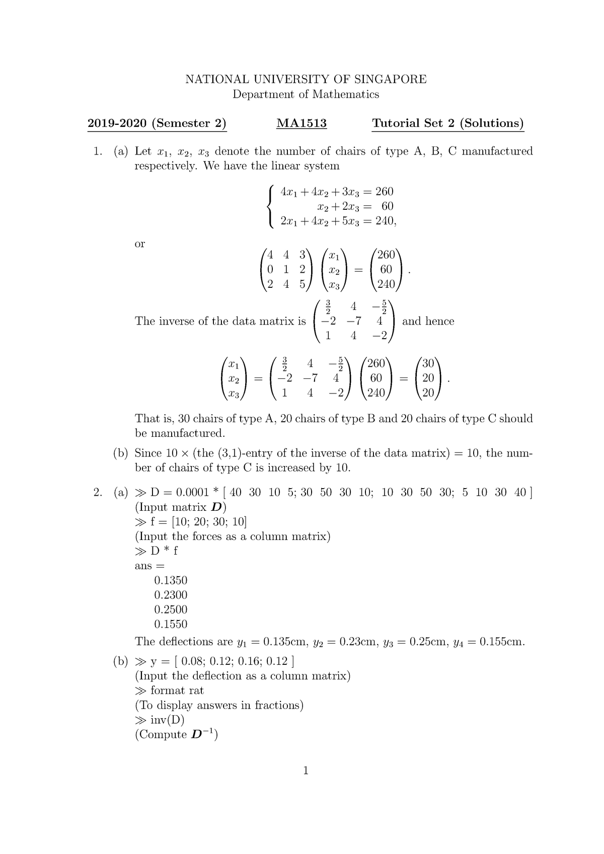 tutorial-set-2-solutions-national-university-of-singapore-department