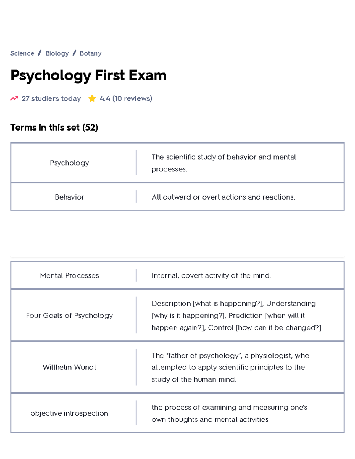 Psychology First Exam Flashcards Quizlet - Deprecated API usage: The SVG  back-end is no longer - StuDocu