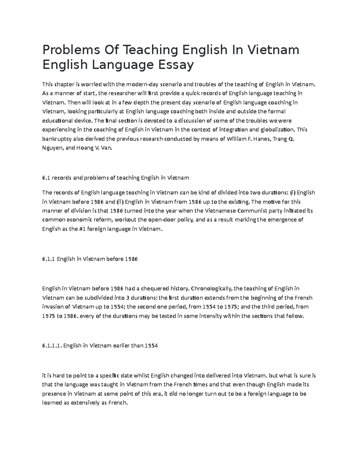 problems-of-teaching-english-in-vietnam-english-language-essay