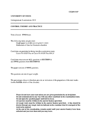 Part 1 - Digital electronic systems - 1 CE162 - Digital Electronic ...