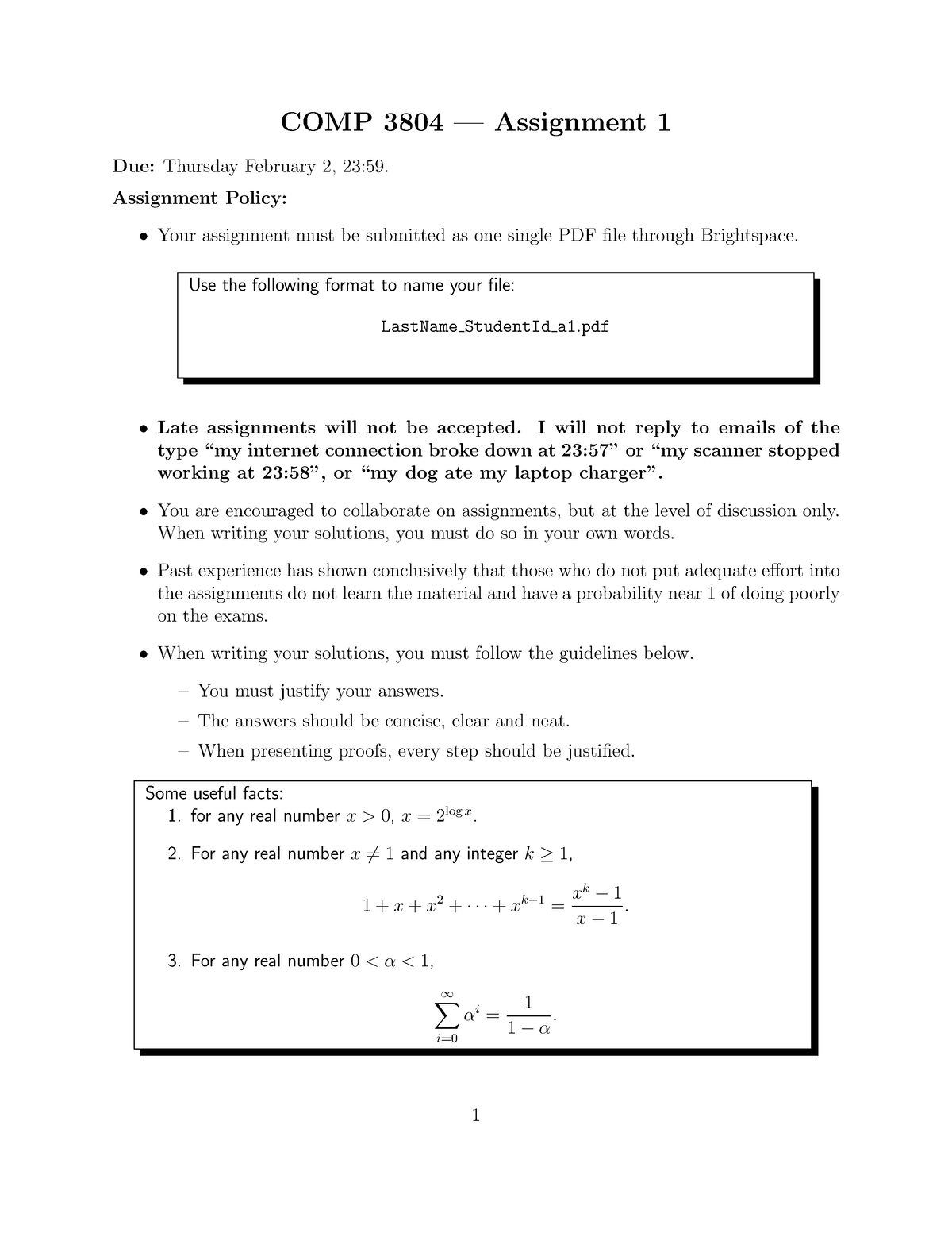 student assignment policy