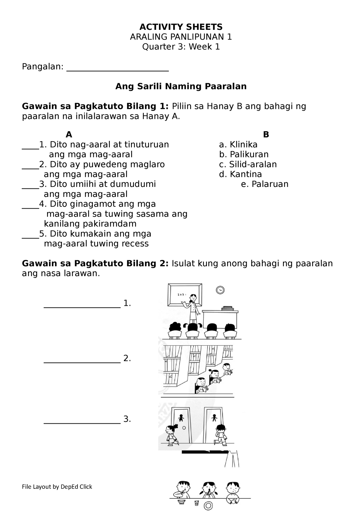 AP 1 Activity Sheet Q3 W1 - ACTIVITY SHEETS ARALING PANLIPUNAN 1 ...