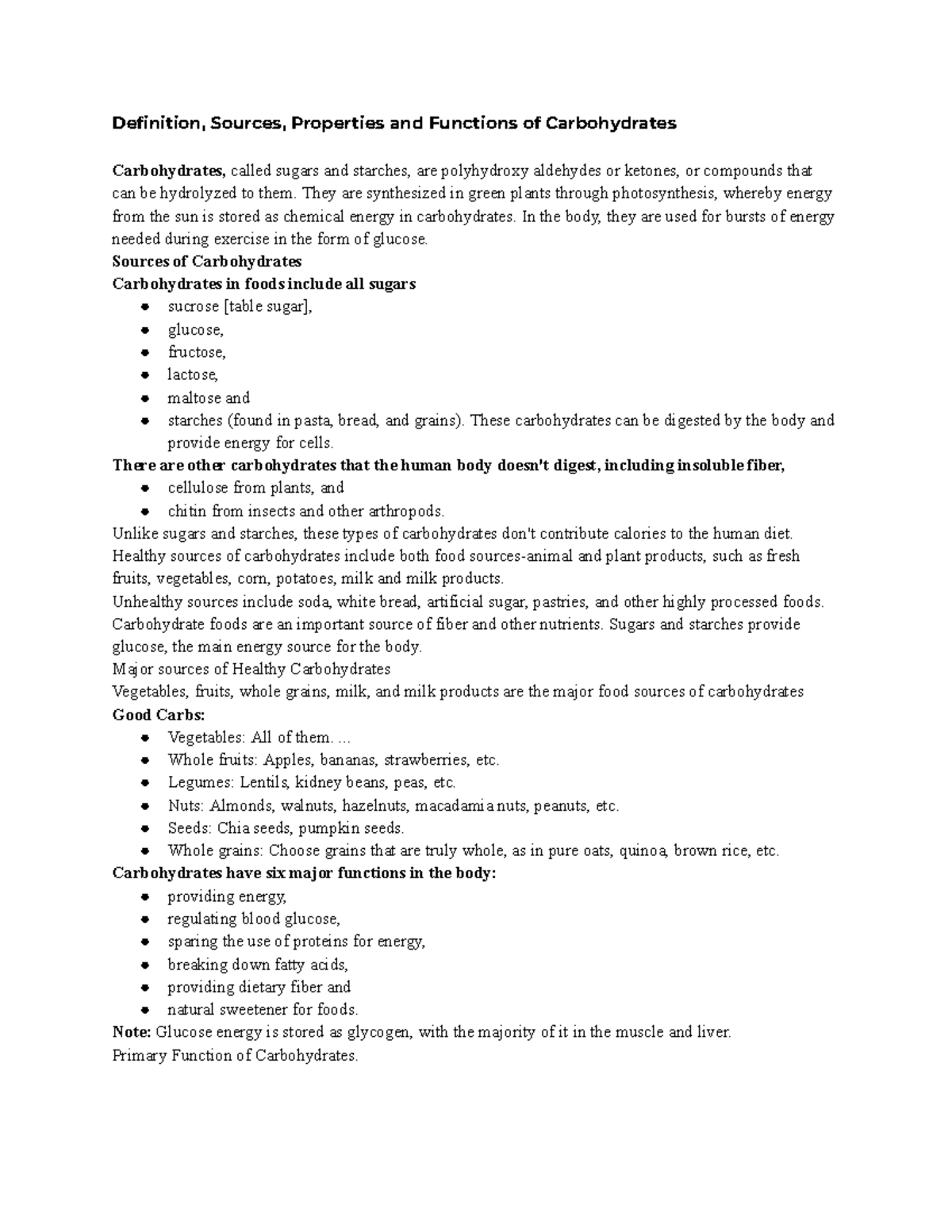 carbohydrates-1-lecture-notes-1-definition-sources-properties-and