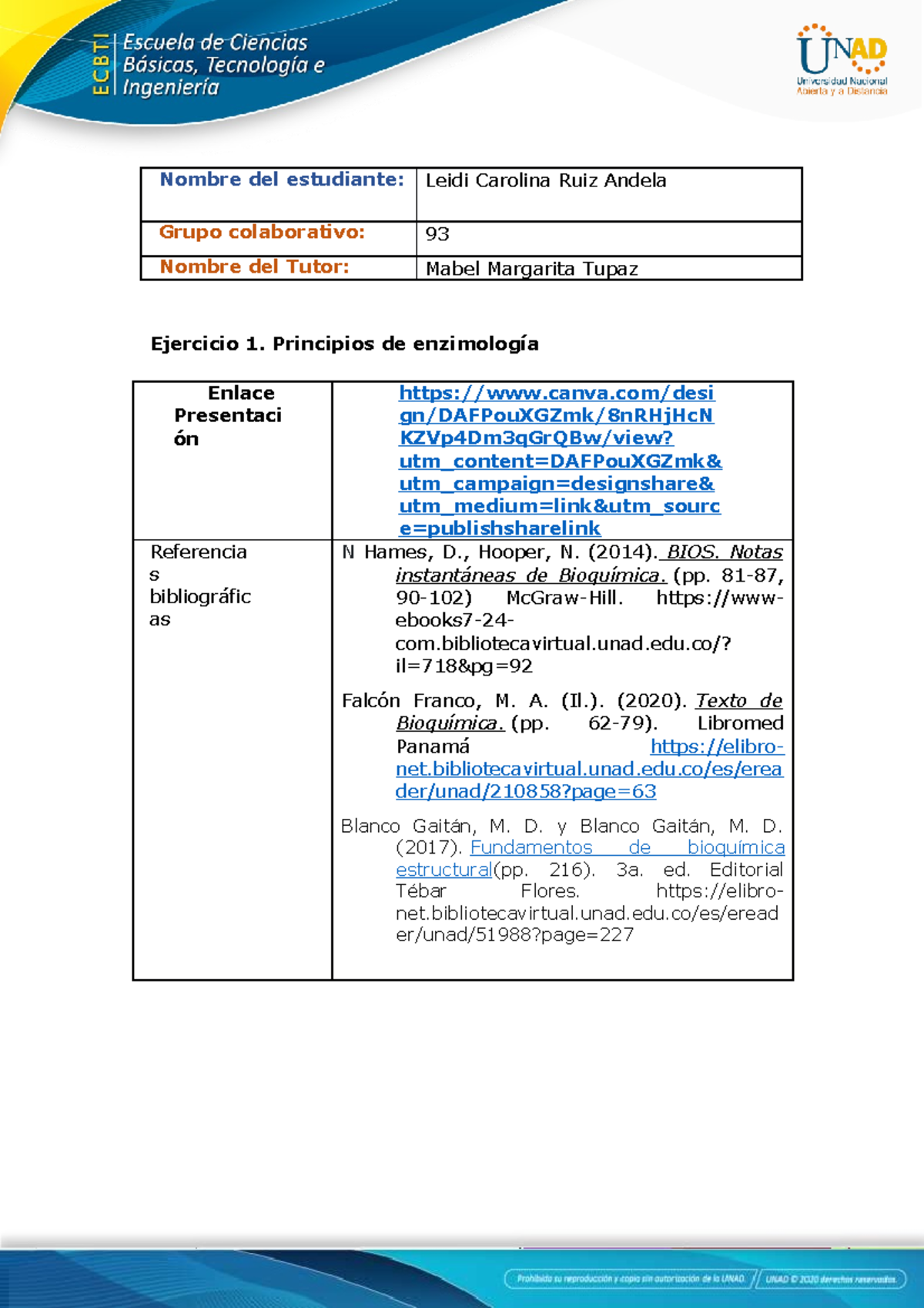 Anexo 2. Formato De Entrega Tarea 3 - Nombre Del Estudiante: Leidi ...