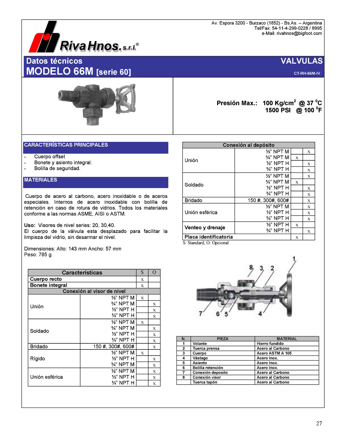 Modelo 66m Serie 60 Studocu