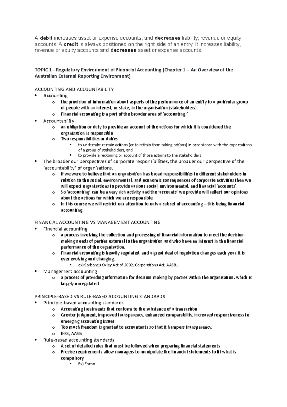 CAF Financial Accounting tri 2 2020 - A debit increases asset or ...