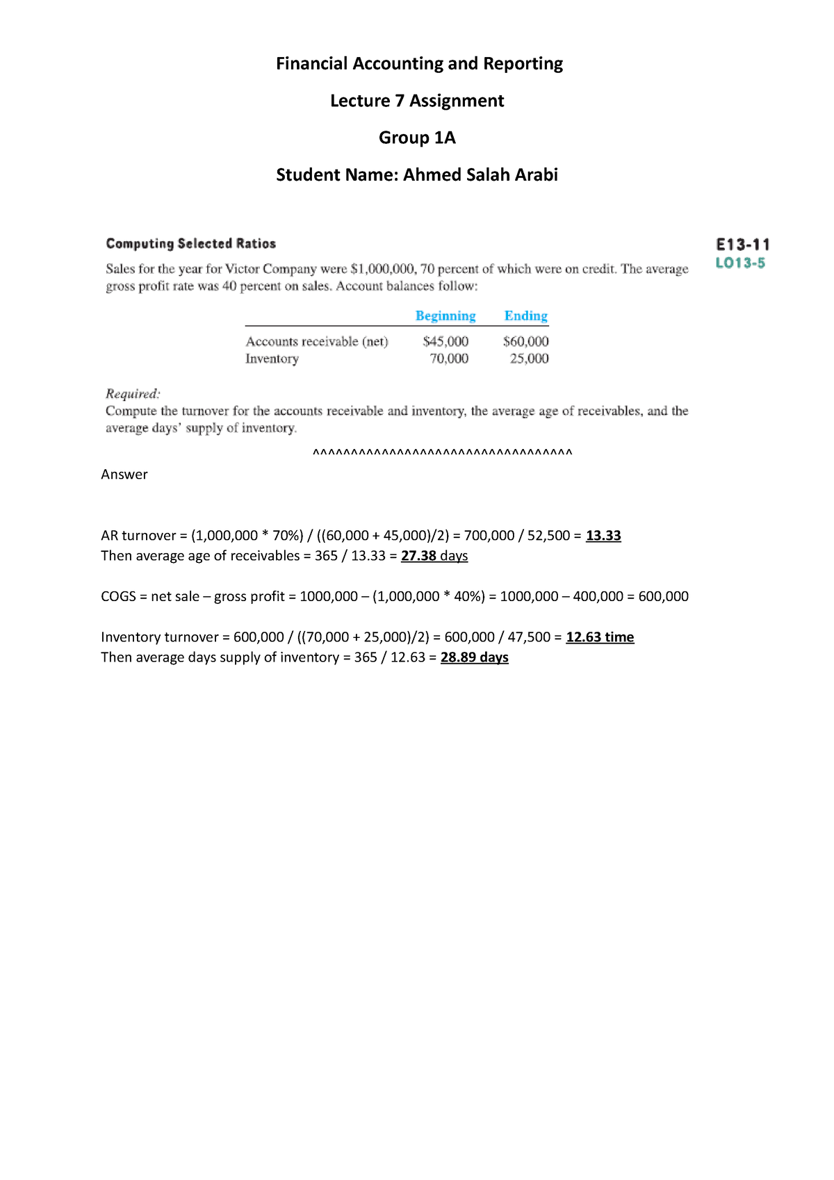 module 7 assignment financial statements