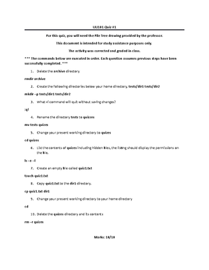 Uli101 week5 practice - Tutorial 5 - ULI101 Redirection / Issuing ...