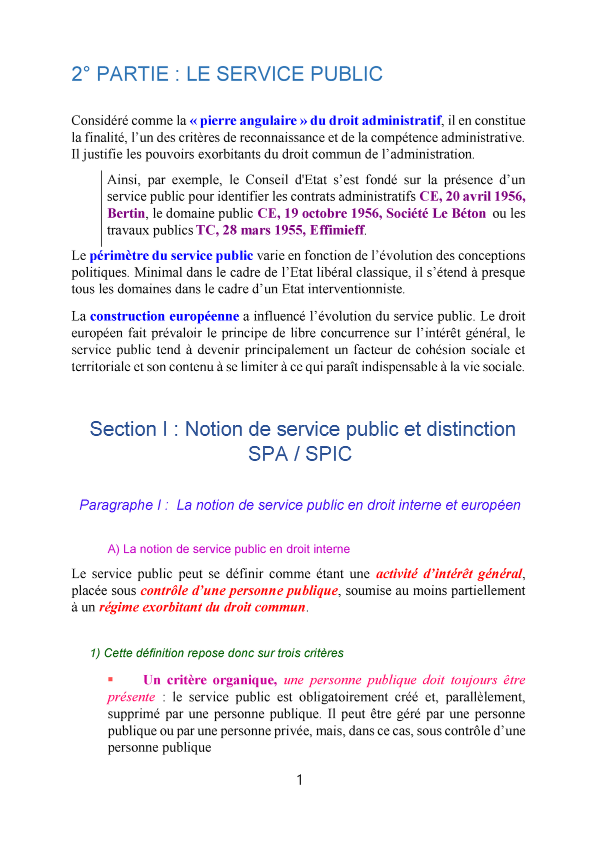 dissertation service public droit administratif