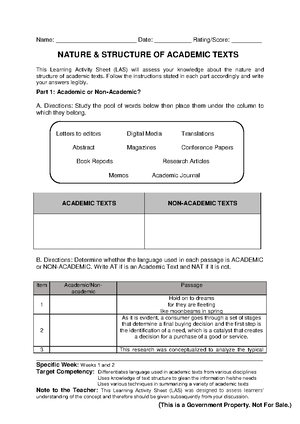 Inquiry-Paper-English - INQUIRY PAPER Group no: 5 Names: Clarrisa ...