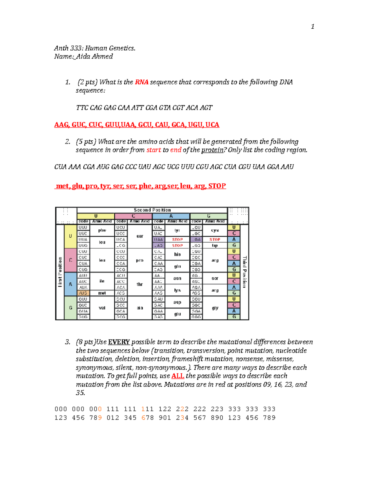 Hw 3 -homework for this class with answer key - Anth 333: Human ...