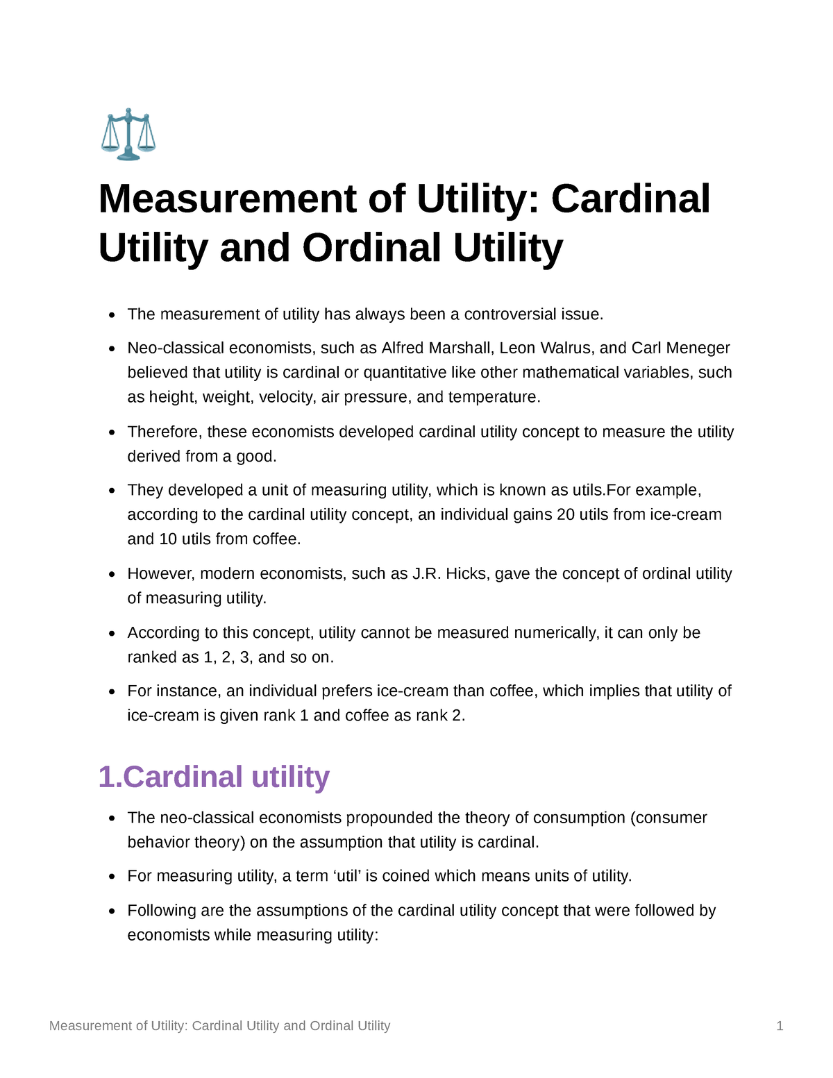 measurement-of-utility-cardinal-utility-and-ordinal-utility