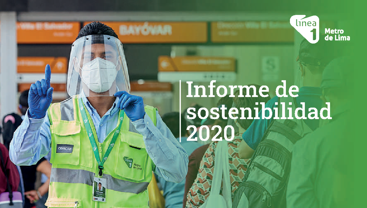 Informe De Sostenibilidad 2020 - Sostenibilidad 2020 SOSTENIBILIDAD ...