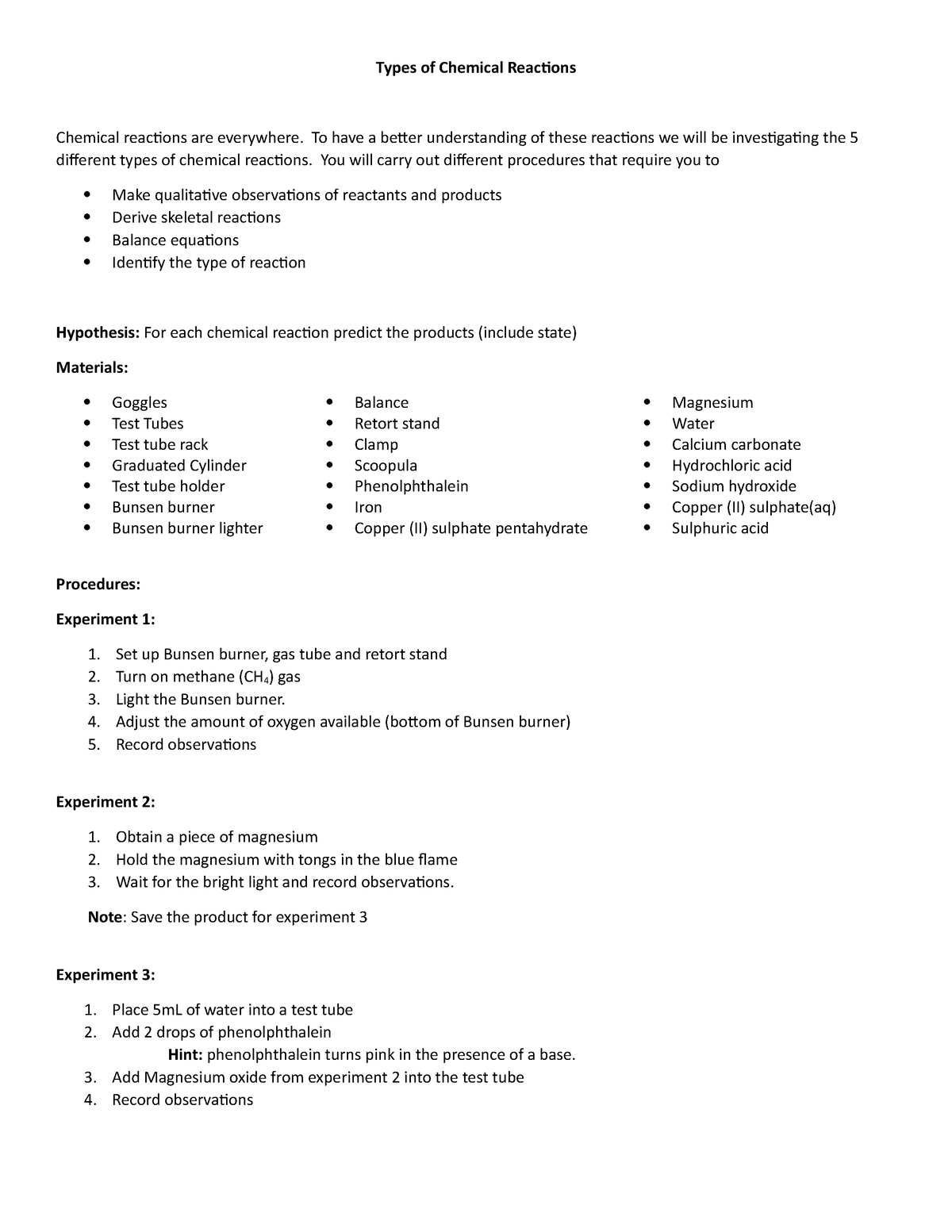 lab-types-of-chemical-reactions-types-of-chemical-reactions-chemical