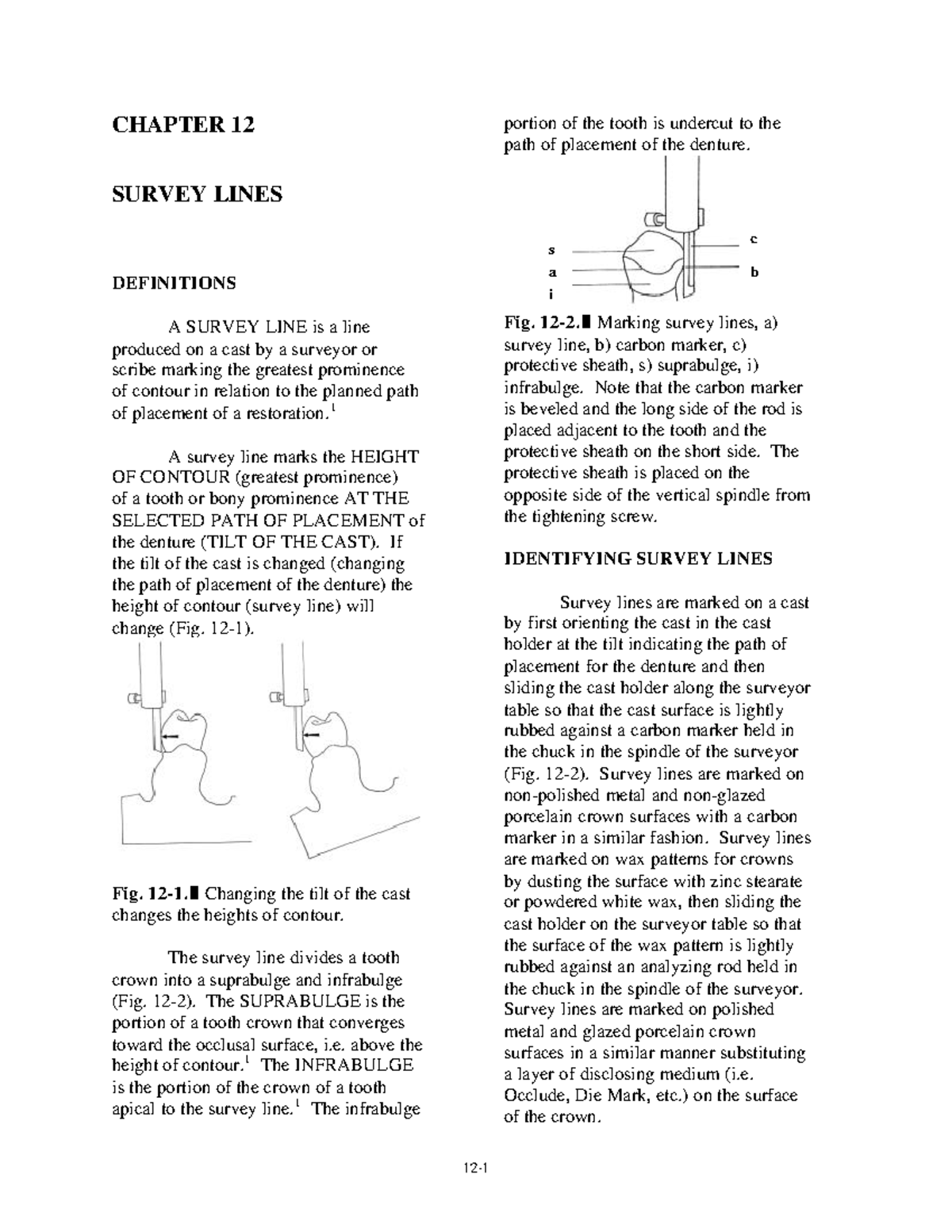 survey lines surveying and geomatics CHAPTER 12 SURVEY LINES