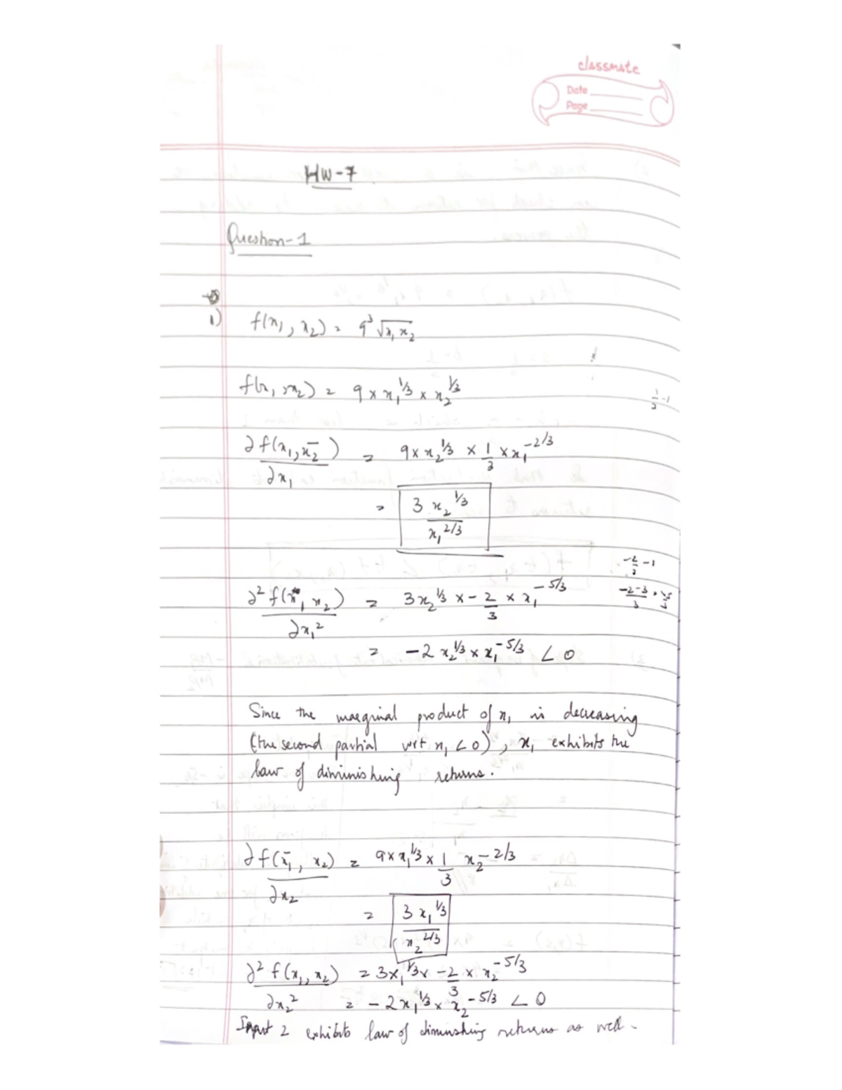 Hw 7 - classnotes - ECONUA10 - Studocu