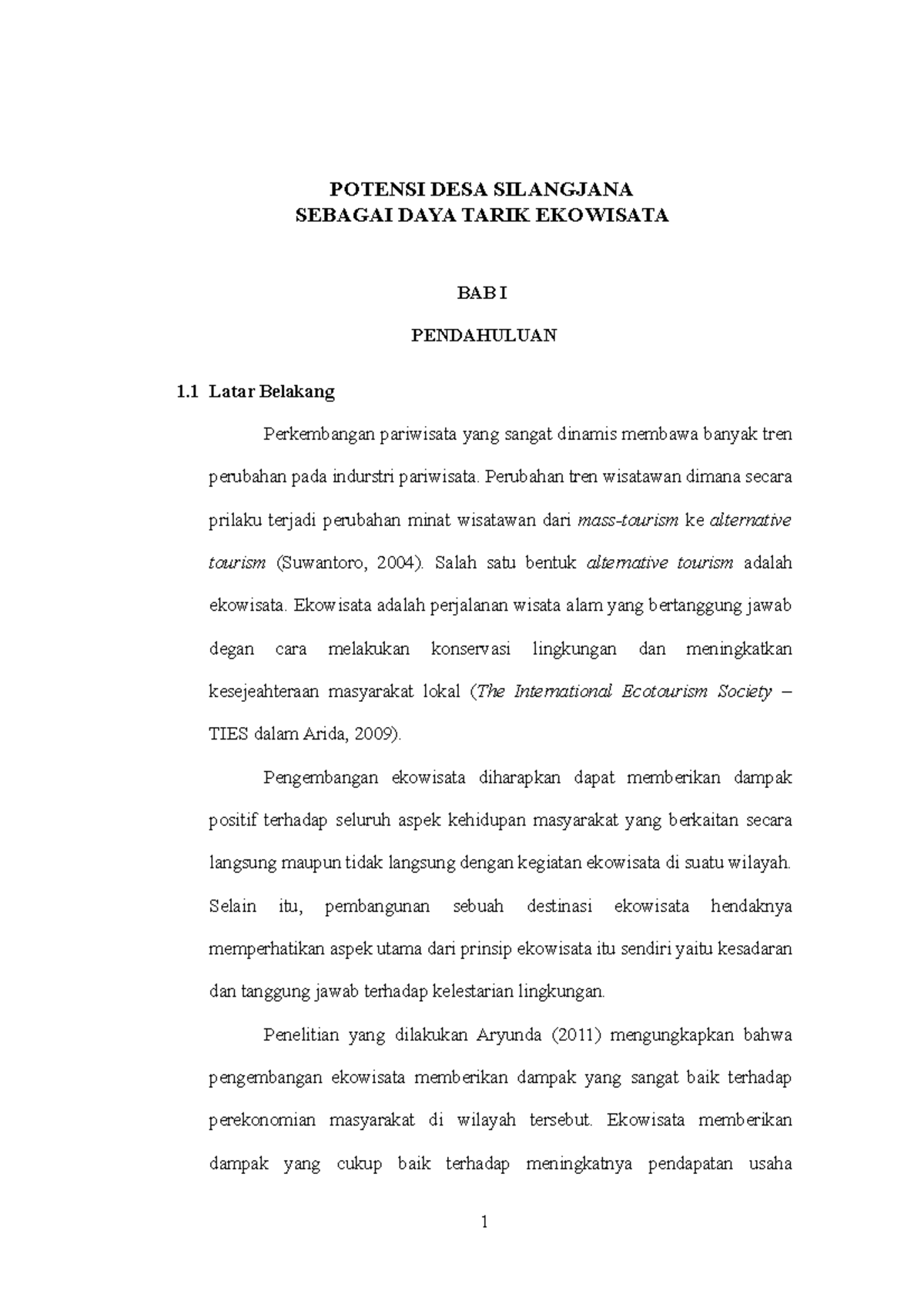 Pandu Desa Tayem Tembus Pasar Wisata Dunia