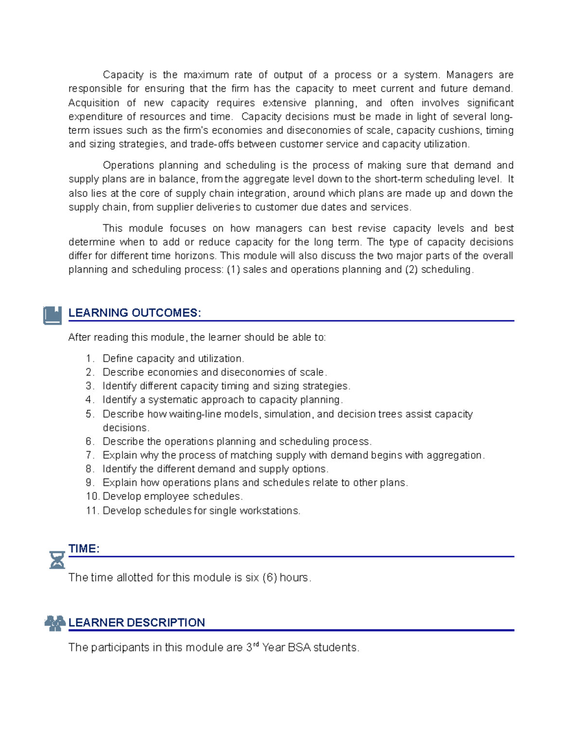 module-5-total-quality-management-capacity-is-the-maximum-rate-of