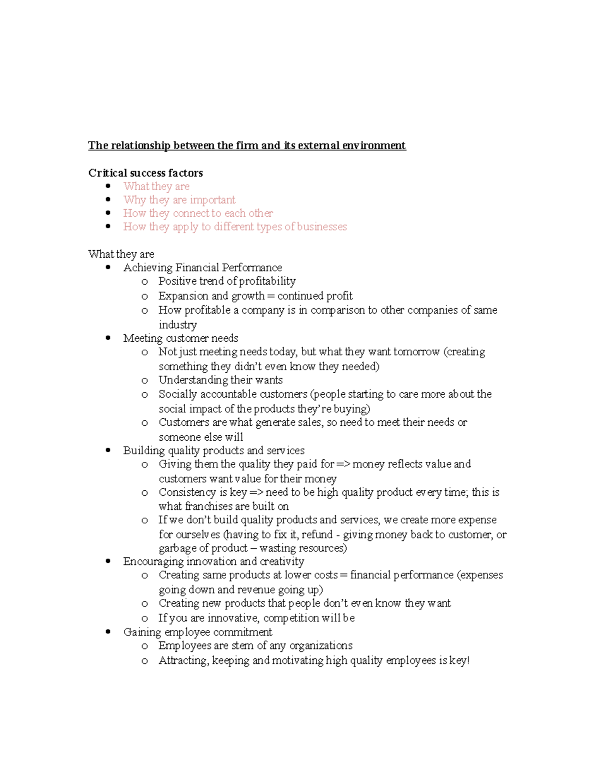 BU111-Midterm-Notes - Lecture Notes 1-6 - The Relationship Between The ...