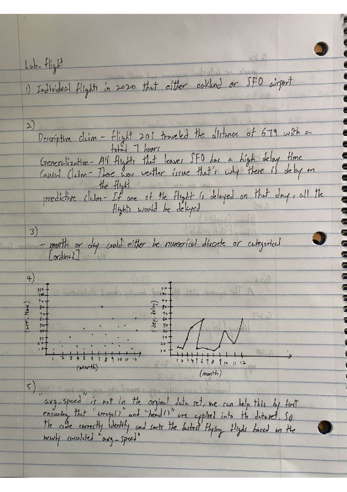 Ilovepdf merged - Lab assignment - flight 1) Individual flights in 2020 ...