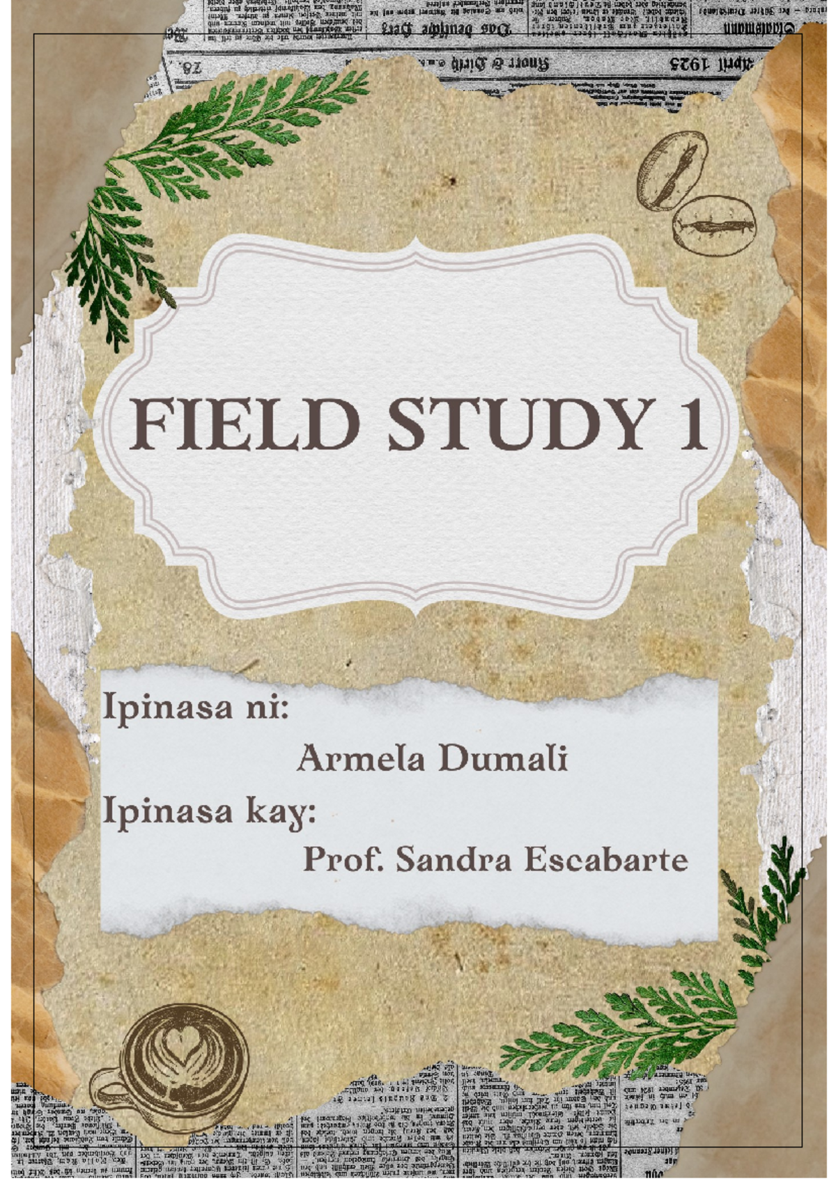 FS 1 - fs 1 - Facilities Description Will it contribute to the student ...