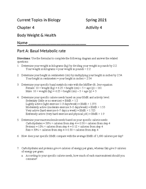 Chapter 2 Questions Human Bio - Chapter 2 Questions Contrast the three ...