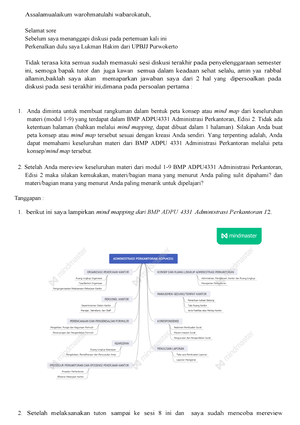 [Solved] Anda Diminta Untuk Membuat Rangkuman Dalam Bentuk Peta Konsep ...