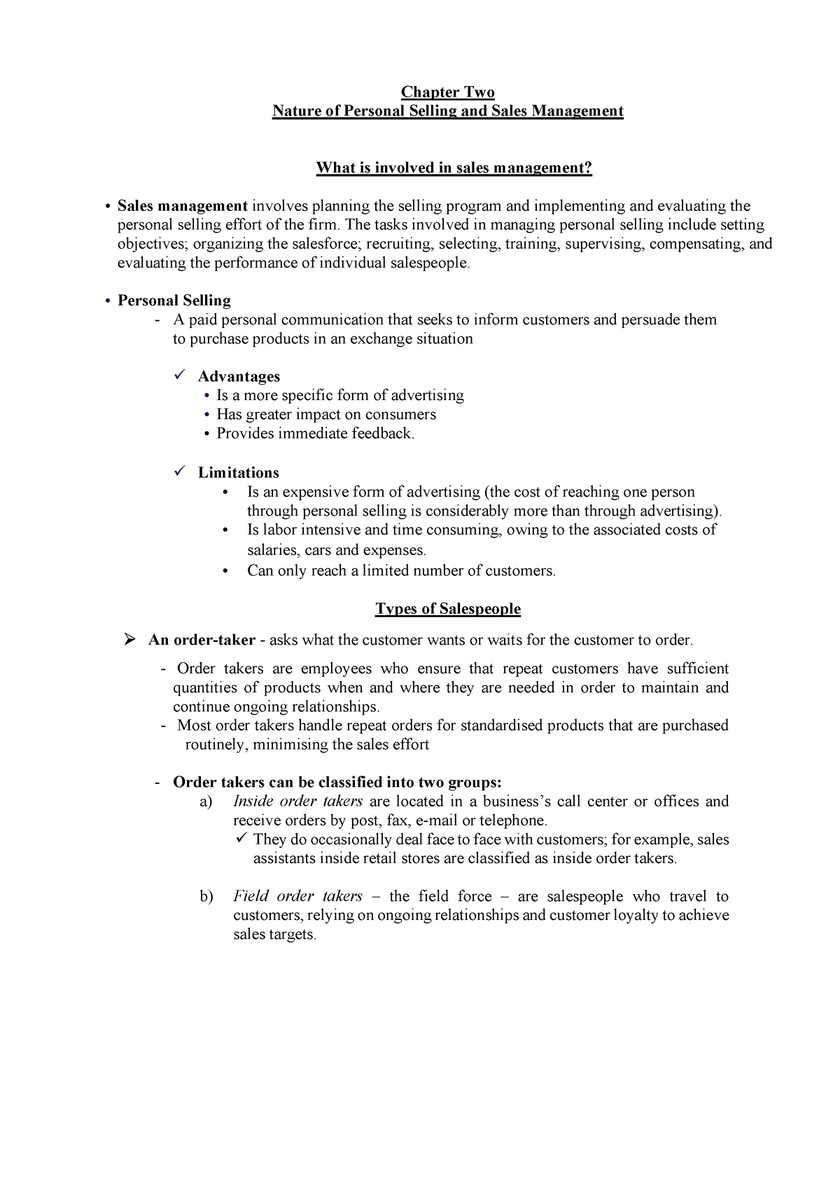 chapter-two-nature-of-personal-selling-and-sales-management-the-tasks