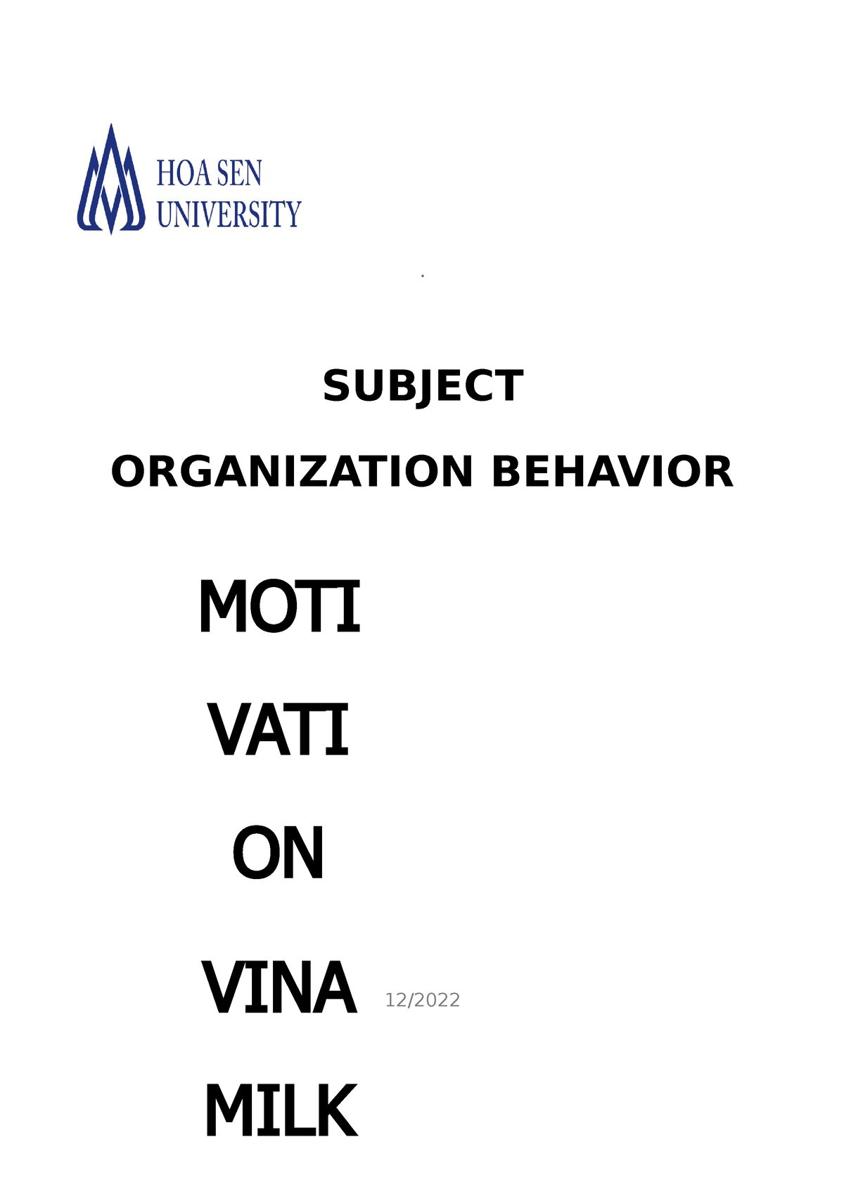 case study management motivation