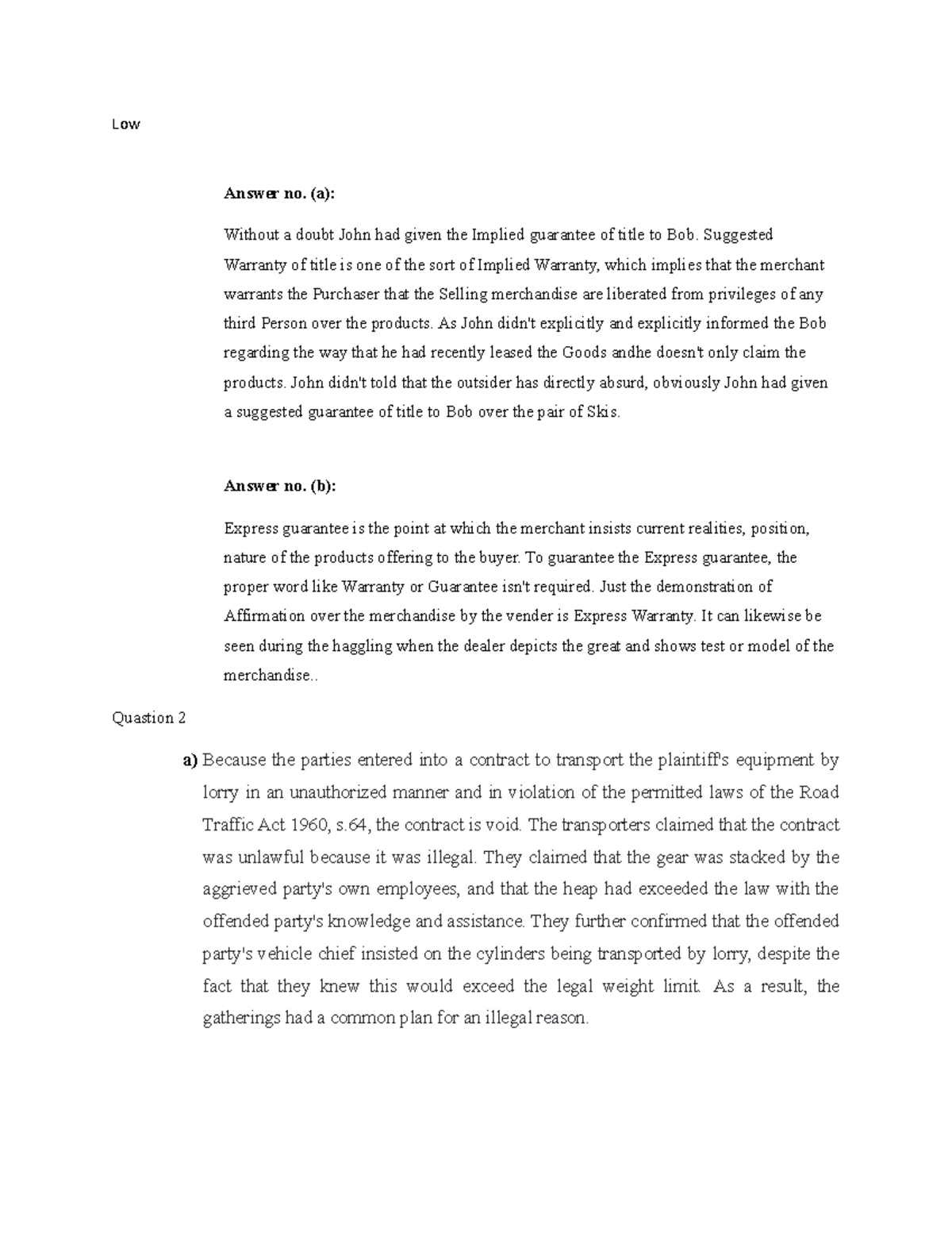 Low - MAKT 322 Final exam- 1st Sem 2021 Student Version 2 (1) - Low ...