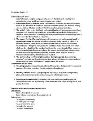 Chapter 3 Notes - inancial accounting tools for business decision ...
