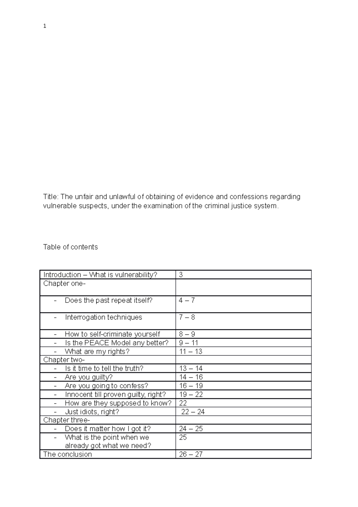 Law Diss Pt3 1 - Unlawful And Unfair Evidnce For Vulnerable People ...