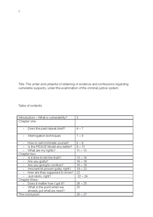 Specimen Moot Bundle and Skeleton Argument MOOT - ####### 1 | P a g e ...