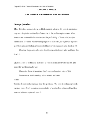 Chap005 - solution - CHAPTER FIVE Accrual Accounting and Valuation ...