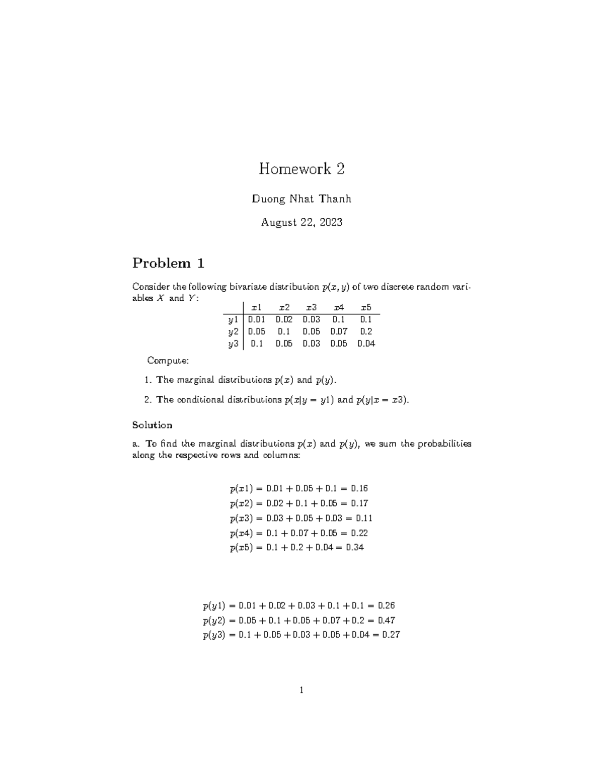 Homework 2 - 555555555555 - Homework 2 Duong Nhat Thanh August 22, 2023 ...